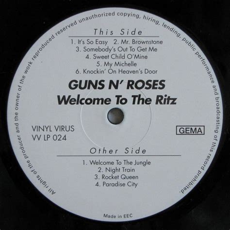 Welcome to The Ritz.